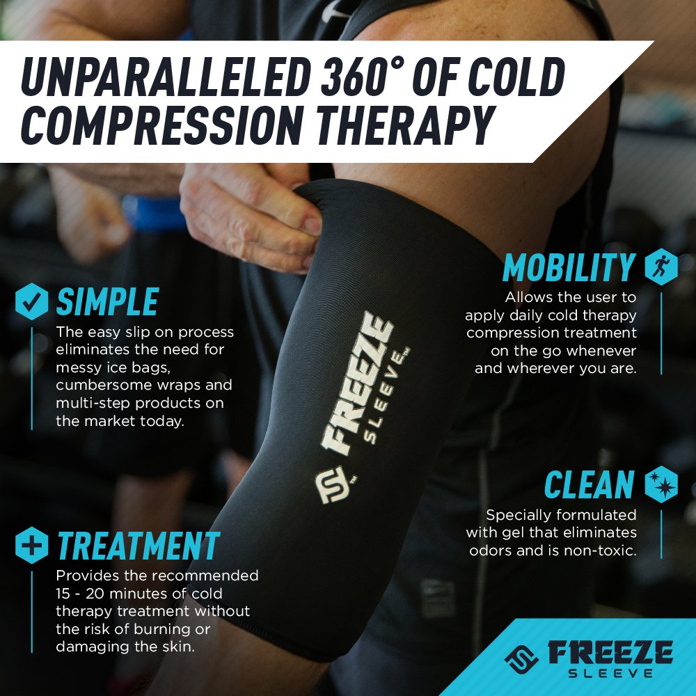 freeze sleeve cold compression therapy